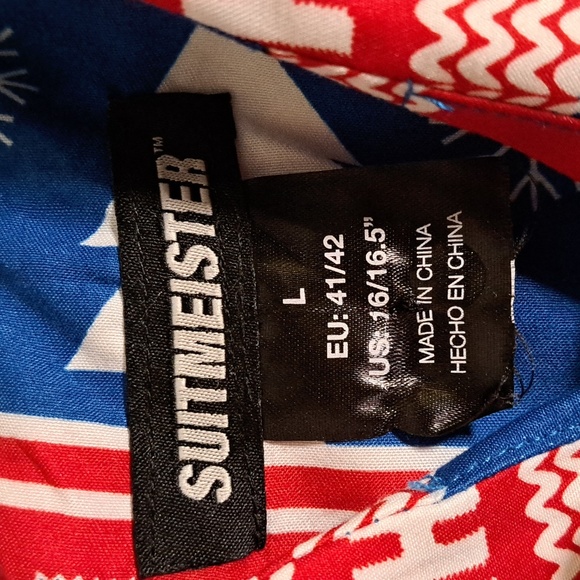 Suitmeister x South Park Howdy Ho Christmas Button Shirt Large - Picture 6 of 8